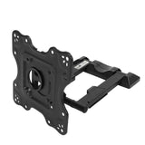 Full Motion TV Wall Mount Bracket 60.0lb Load Bearing Capacity TV Monitor Wall Mount Fixed Holder for 32‑55in Flat Curved TV