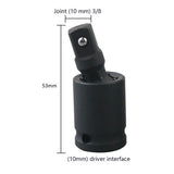 360 Degree Swivel Knuckle Joint Air Impact Wobble Socket Adapter Hand Tool 1/2inch 3/8inch 1/4inch Hand Tool Accessory