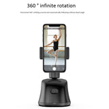 Q8 Smart Follower Gimbal 360° Rotating Automatic Face and Object Tracking, Phone Follower Gimbal Stabilizer