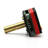 Digital Illuminated Mini Gauge 0-90psi (0-6.2bar) - Duotight 8mm 5/16 Stem 27*27mm