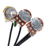 2sets Pre-Wired Cigar Box Guitar Pickup with Volume &amp; Tone for electric guitar