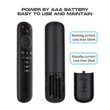2Pcs G50 Wireless Air Mouse Gyroscope Smart Voice Remote Control G50S for X96 Mini H96 MAX X3 PRO Android TV Box