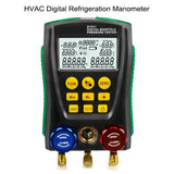 DY517 Pressure Gauge Digital Vacuum Pressure Manifold Tester Meter HVAC Temperature Tester Refrigeration HVAC Manifold Gauge
