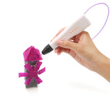3d Printing Printer Drawing Pen Free 5m Filament Set 3 Speed Levels 3d Stereoscopic Printing Pen Suitable For Pla And Abs