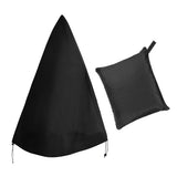 Fountain Cover Protective Oxford Cloth Patio Tree Shape Reusable Storage Bag With Drawstring UV Resistant Waterproof Dustproof