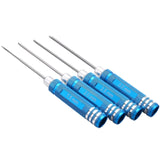4 Pcs 1.5 2.0 2.5 3.0mm Hex Screwdriver Hexagon Screwdriver Set Allen Driver For Rc Helicopter Car