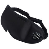 3D Velvet Sleep Mask Blackout Goggles Sleep Relief Eye Fatigue Stereo Breathable Men Women Sleeping Eyewear Earplugs Anti Noise