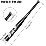 New Aluminum Alloy Thickened Baseball Bat And Softball Bat 20inch Five Colors Outdoor Sports Home Personal Self-Defense