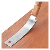 12 inch Japanese Saw Sharp Double-edge sawtooth Steel Flexible Blade Small Hand Saw for Flush Cut Trimming Woodworking Tools