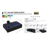 7 in 1 USB Wired Arcade Fighting Stick Joystick with Metal Base for PS4/P3/PC/Android Series / XBoxOne(S)/360 Controller