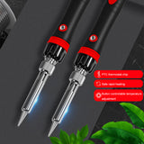 60W 110V/220V Electric Digital Display Electric Soldering Iron Station  Temperature Welder Portable Heater Welding Tips Tools