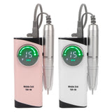 Nail Drill Machine 30000RPM High Speed USB Rechargeable Electric Nail Polishing Machine with 6 Bits for Nail Art Manicure Salon