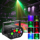 RGB Aurora Pattern Disco Light Dream LED Laser Projector Stage Lighting Effect USB Power Wedding Birthday Holiday Party Light