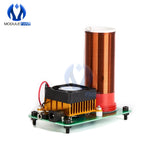 Music Musical Coil Loud Speaker Tesla Power Magic Mini Wireless Board Toy JX03 Module Under 20V Heat Sink Fan DIY Kit