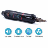 Professional Rotary Tattoo Machine Kit Mini Power Tattoo Pen Set with 10pcs Cartridges Needles for Tattoo PMU Studio Supplies