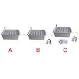 24 Holes Cultivation Pots Plant Hydroponic Box Seedling Growing Nursery Indoor Groundless System Site Garden Bubble Cabinet