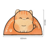 Pet Cat Litter Mat PVC Feeding Drinking Bowl Pads Cat Litter Trapping Pet Litter Box Mat Clean Pad Products For Cats Accessories