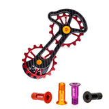 ZTTO Bike Rear Derailleur Pulley Bolt Aluminum Alloy Bicycle Guide Wheel Fixed Screw M5x14.2 for Mountain Road Bike Parts