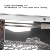 6L UV Cleansing Cabinet Box Timing Control Adjustable Multifunctional Ozone Cleaning Box Nail Lamps Manicure Tool Cleaning