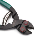 066E Mini Bolt Cutter 8-inch/200mm Industrial Grade Bolt Cutter High Strength Wire Cutter Steel Cable Cuts 3mm Cutting Dia