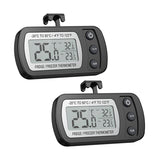 Mini Digital LCD Thermometer Sensor Hygrometer Fuel Gauge Refrigerator Aquarium Monitor Display Humidity Anti-humidity Detector