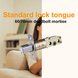 Smart Keypad Code Lock Deadbolt Mortise Password Key Unlock Security Anti-theft