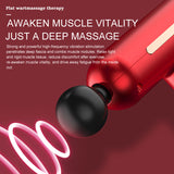 New Body Massage Gun Exercising Touch Screen Button Exercising Muscle Pain Relief  Relax Sport High Speed Vibration Massager