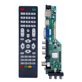 ZS.D3663LA.A8 universal lcd controller board DVB-T2 DVB-T DVB-C digital TV 10-42" LVDS LED LCD driver board