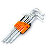 9 in 1 JAKEMY Hexagon Hex Allen Key Wrench Spanner Tool Set Chrome-vanadium Metric Ball Ended Electrician Hand Tools