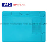 Multifunctional Anti-Static Resistance High Temperature Heat Insulation Silicone Mat With Magnetic Repair Work Pad