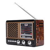Outdoor Emergency Solar Radio Portable Multiband FM/AM/SW Radio Support USB Memory Card Playback FM Radio with Flashlight