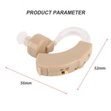 Super Mini Hearing Aid Ear Sound Amplifier Adjustable Tone Hearing Aids Portable Ear Hearing Amplifier for the Deaf Elderly