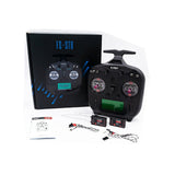 FLYSKY FS-ST8 RC Transmitter 2.4GHz Remote Controller ANT Protocol wi/ FS-SR8 Receiver 8CH +FS-CEV 1000M Remote Control Distance