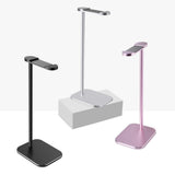 Headphone Desktop Stand Portable Aluminum Alloy Tablet Stand Desktop Holder Non-slip Earphones Display Holder Accessories