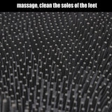 Clean Massaged Feet Shower &amp; Bath Foot Scrubber Mat Softens Hard Skin On Heels Exfoliating Foot Brush Non-bending Foot Wash Pad