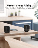 2022.Mini 2 Pocket Bluetooth IPX7 Waterproof Outdoor Speaker Powerful Sound With Enhanced Bass 15H Playtime