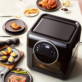 220V 10L Electric Air Fryer Automatic Chicken French Fries Roaster Intelligent Fruit Dryer Multifunction Fring Pot