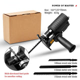 Electric Drill Modified To Electric Saws Reciprocating Saw Adapter Accessory Electric Saws Drill To Jig Saws Wood Cutting Tools