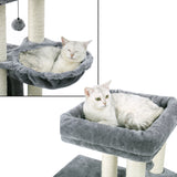 Pet Cat stairs Tree Cando House Multi-Steps Bed Scratching House for Cat Kitten Tower with Cozy Hummock Bed Inside Fast Delivery