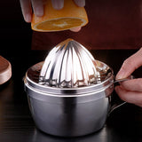 Manual Lemon Orange Manual Fruit Juicer Stainless Steel Kitchen Accessories Tools Citrus Raw Hand Pressed Juice Maker