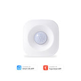 Wifi Motion Sensor Alarm Smart Human Body Induction PIR Sensor 16.4Ft 120-degree Detection Range APP Control Real-time Monitor