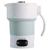 Foldable Electric Kettle 600ML Silicone Kettle Boiling Water Heater Portable for Tea Coffee Hot Drinking Travel