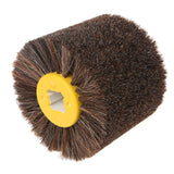 Deburring Horsehair Round Brush Head Polishing Grinding Buffing Wheel Woodworks