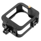 Protective Cage Housing for Gopro Max Quick Release Metal Frame Shell Case Cold Shoe 1/4 Mount 360 Panoramic Accessories