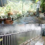10M Irrigation Kit Flower Watering Garden Tools Detachable Cooling Moisturizing Atomizing Nozzle Greenhouse Humidification