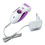4 in1 Women Epilator Electric Female Face Fair Removal Lady Shaver Mini Trimmer Body Leg Depilatory Manicure Grinder