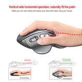 2.4G Wireless Vertical Mouse Optical 6 Buttons Gaming Mouse Ergonomic USB 3600DPI 10M Wireless Mouse For Desktop Laptop Computer