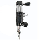 Bottle Filler Adapter,Bottle Filling Tap,Beer Valve Faucet Stainless Steel Tap Brewing Black Beer Adjustable Tap