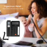 KX T7007 Dual Interface Caller ID Large Buttons Home Office Telephone Landline Black audifono Home Telephone Corded Telephone