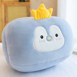 30x25cm Cute Cartoon Dinosaur Hand Warmers Soft Plush Toy Lying Down Pillow Winter Thickening Warm Supplies Plush Hand Warmer